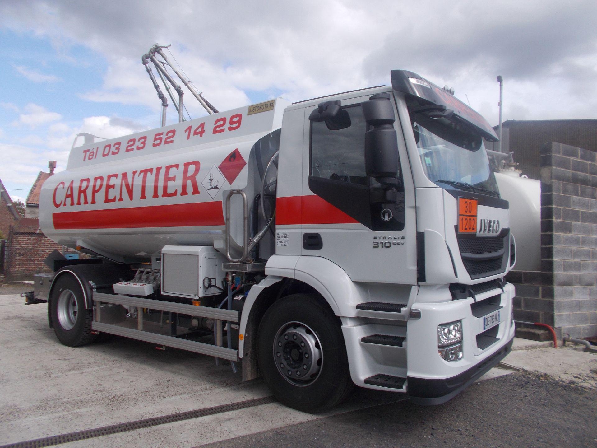 Carpentier Combustibles : livraison de fioul, granulés et GNR dans l’Aisne, au service de votre confort énergétique